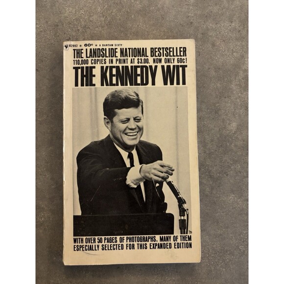 The Kennedy Wit PB JFK John F Kennedy RFK Biographical Humor Politics 1965 - Picture 1 of 4